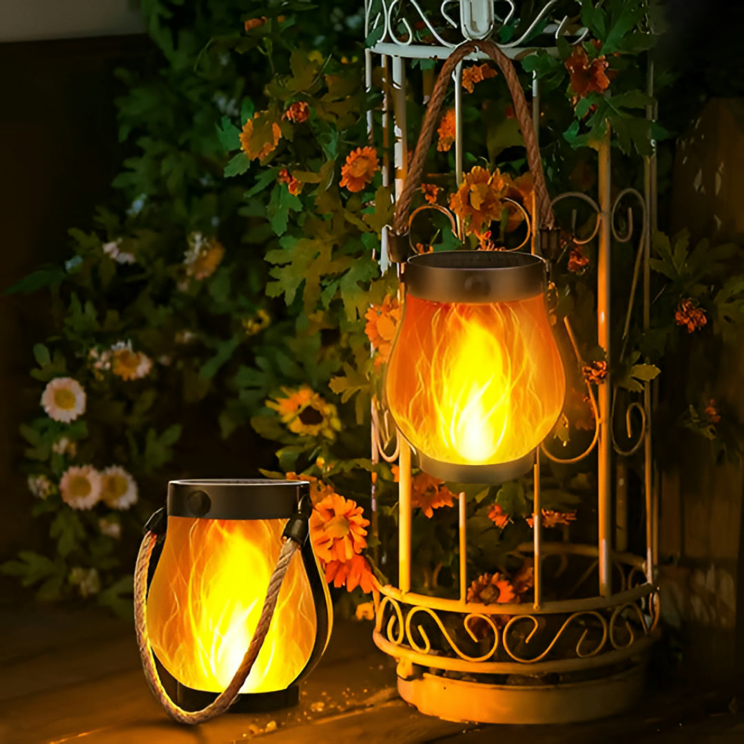Lanterna Solare per Illuminazione di Giardino, Balcone ed Esterno