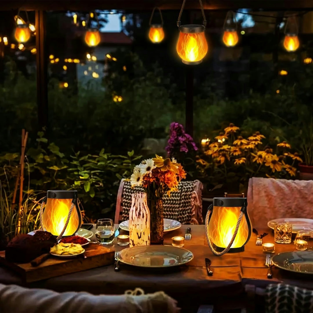 Lanterna Solare per Illuminazione di Giardino, Balcone ed Esterno