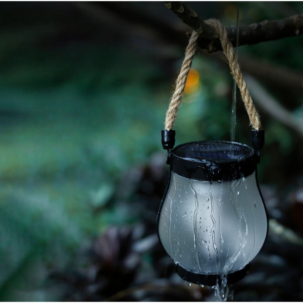Solar Lantern Garden Lantern Flame Effect Charmante