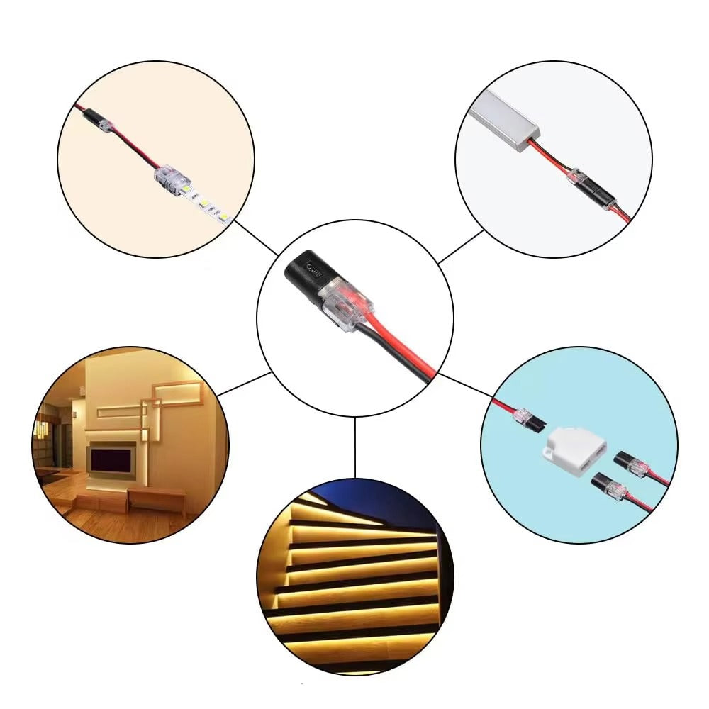 Wire Connectors Push Terminal Block Quick Splice