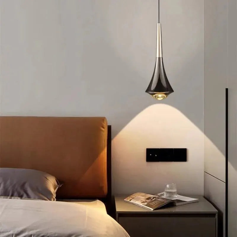 Luna Elegance - Lámpara colgante plateada