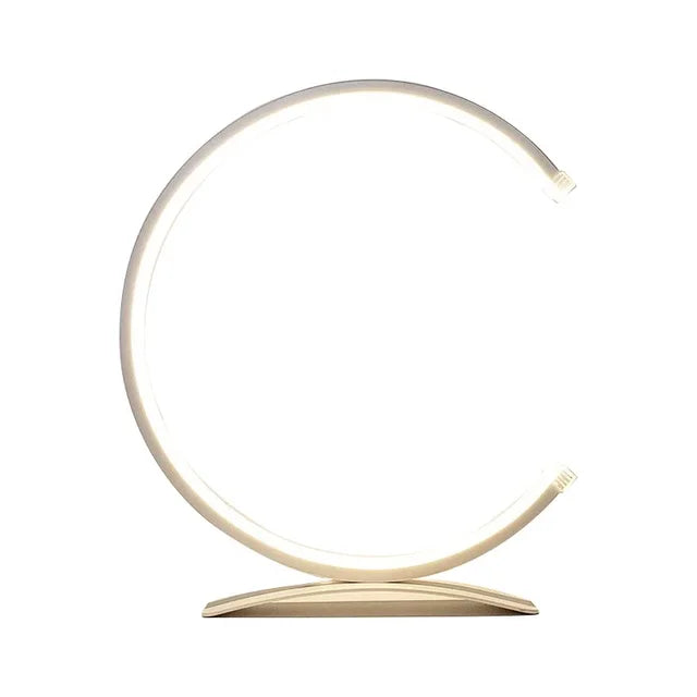 LumiArc - Modern LED Table Lamp with Touch Control | Dimmable & Energy Efficient