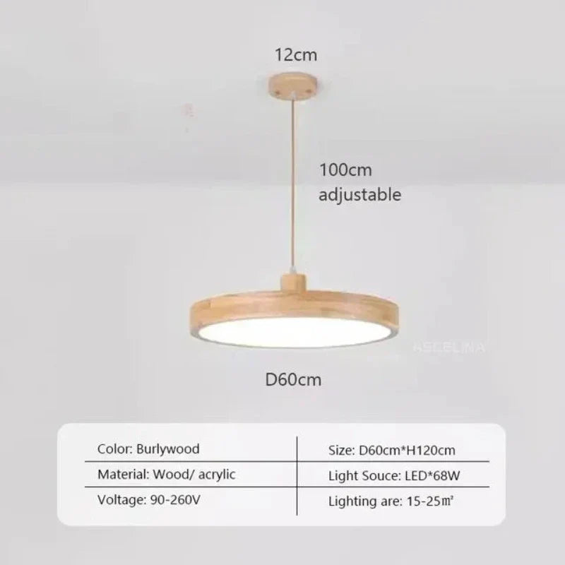 AuroraLicht - Lampada a sospensione slanciata scandinava