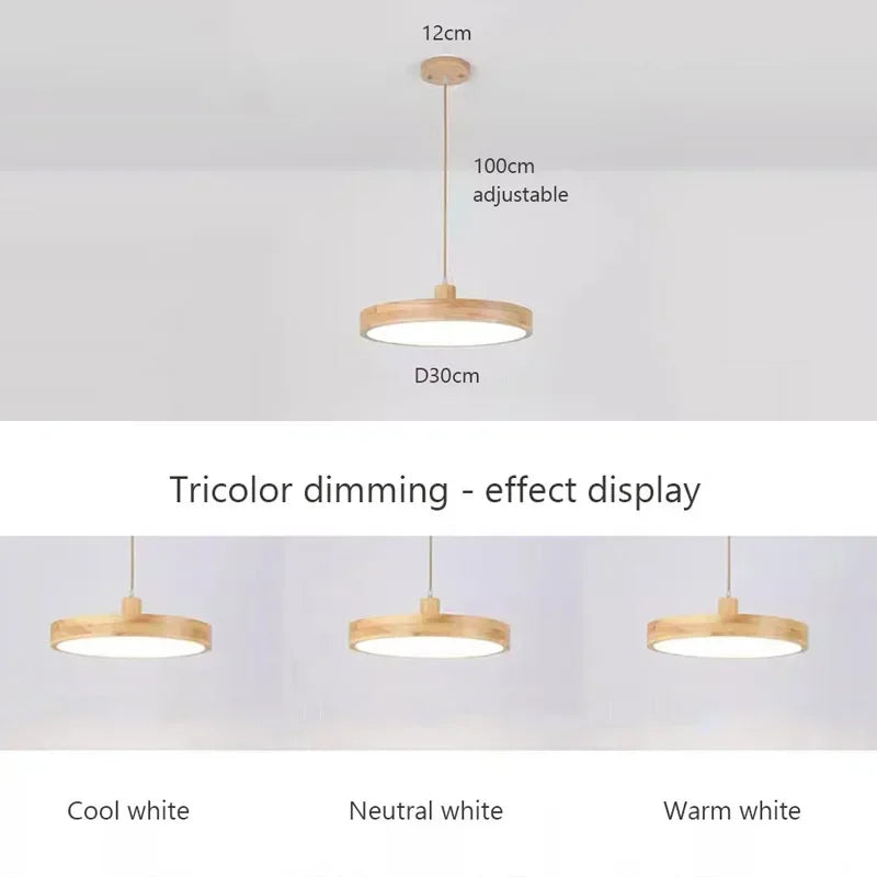 AuroraLicht - Lampada a sospensione slanciata scandinava