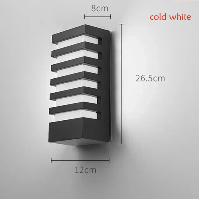 Luxora - Lámpara de pared moderna de aluminio