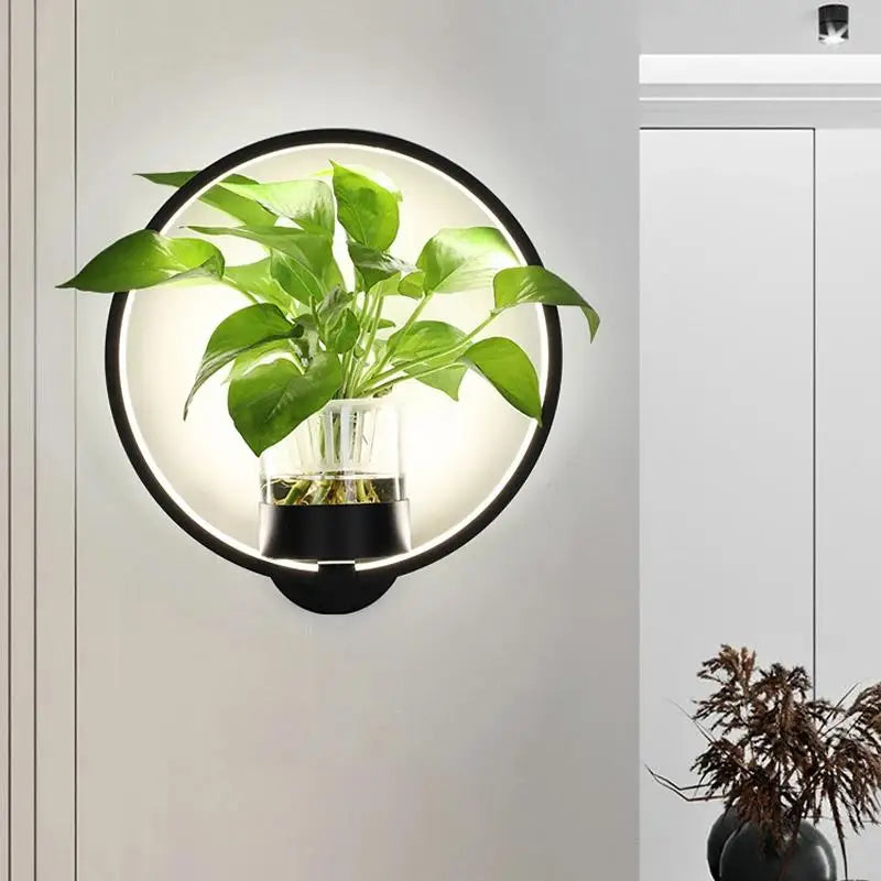 HerbaceousGlow - Lampada da parete luminosa