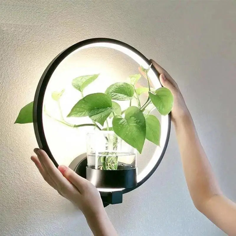 HerbaceousGlow - Lampada da parete luminosa