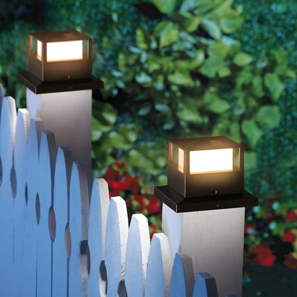SolarFlare - Iluminação de Coluna LED a Energia Solar