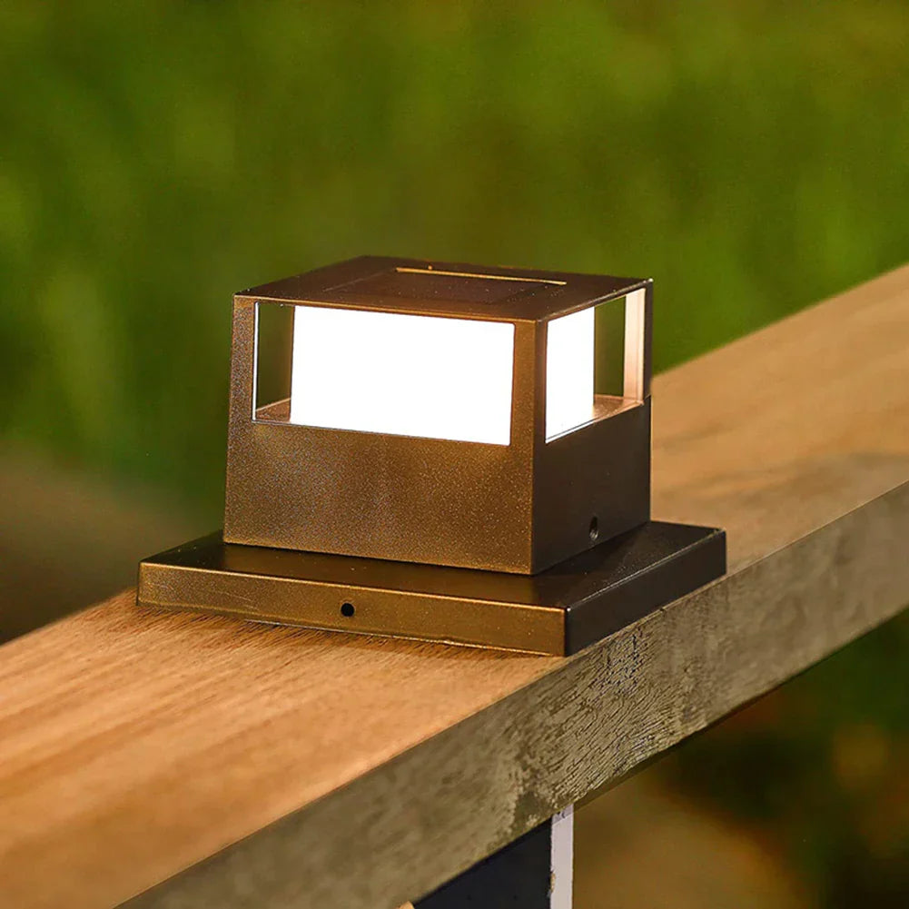 SolarFlare - Iluminação de Coluna LED a Energia Solar