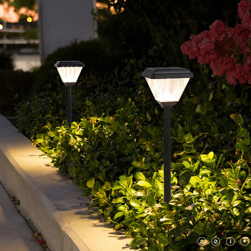SolarGlow - Lâmpadas Solares LED Impermeáveis para Jardins, Caminhos e Exterior – Poupa Energia e Resistem ao Tempo