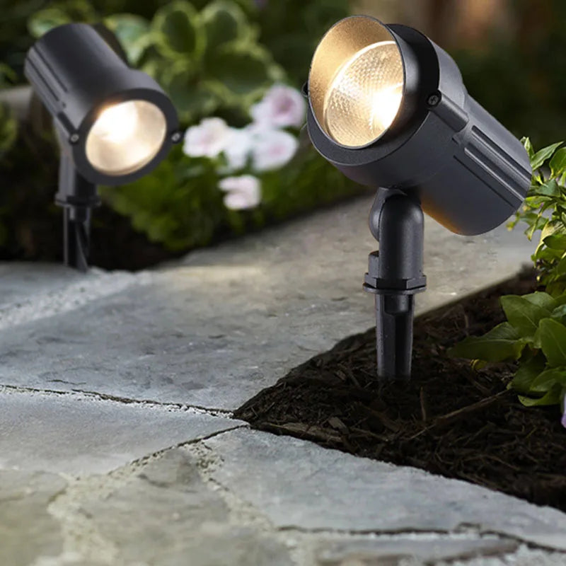 LumiSpot – Focos LED para Jardim Resistente ao Tempo