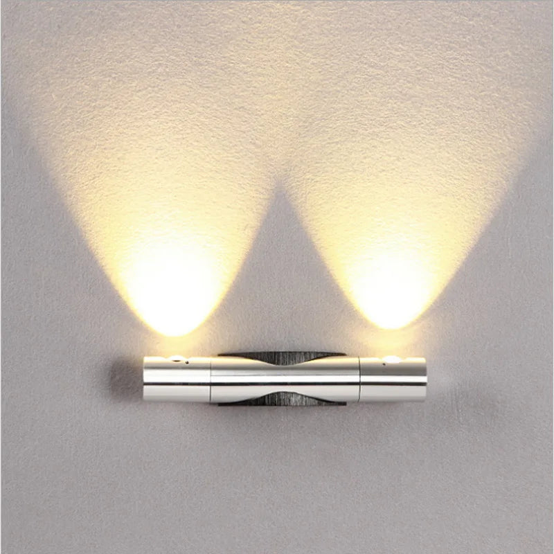 LumiBright - LED Wall Lamp with Double Spot – Modern Lighting for Indoor & Outdoor Use