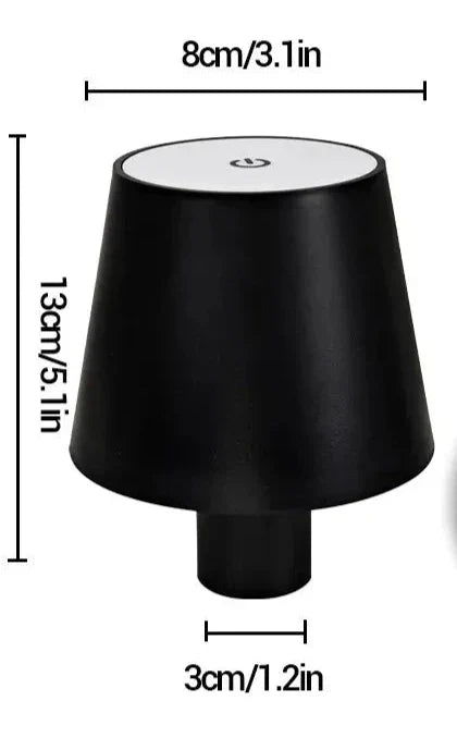 BottleGlow - LED Table Lamp for Wine Bottles, Dimmable & Wireless