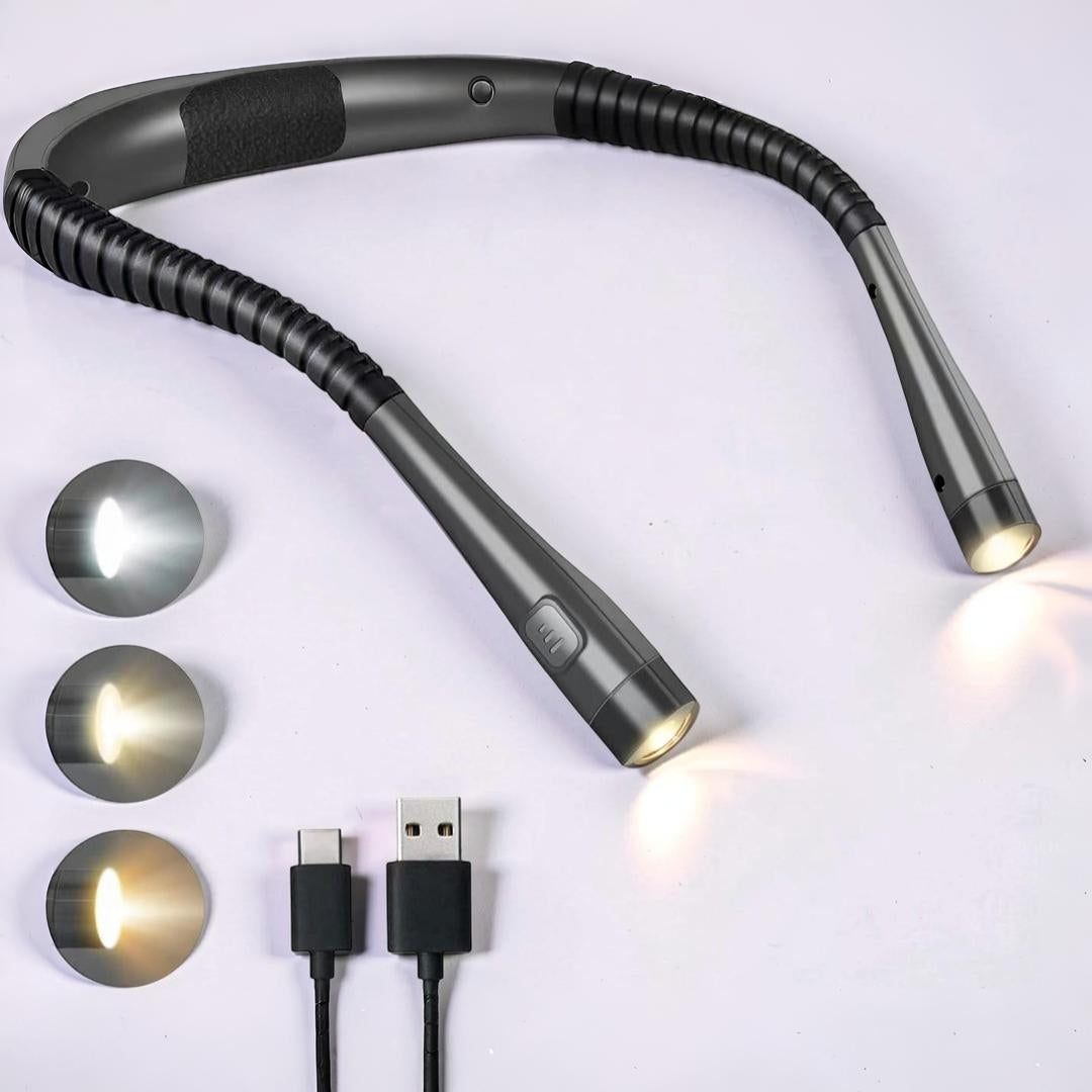 Reading Light LED Neck Lamp USB Rechargeable
