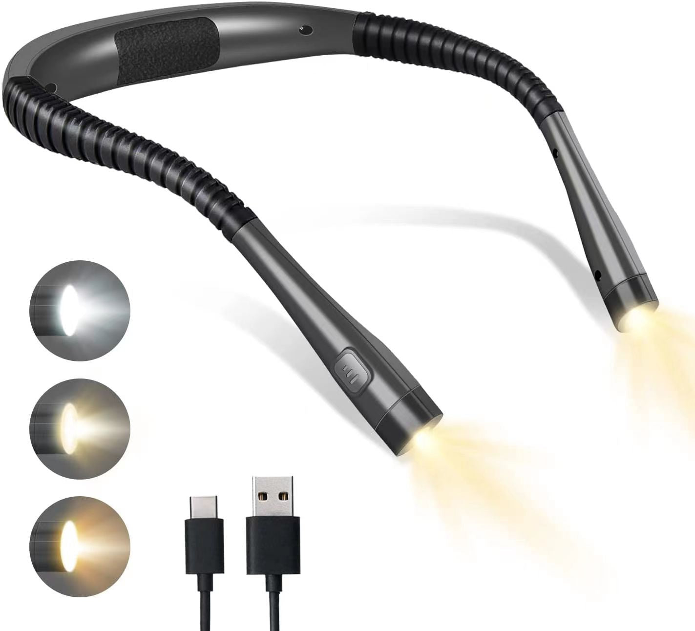Reading Light LED Neck Lamp USB Rechargeable