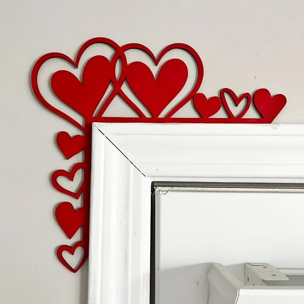 Decorazione Parete Legno Forma Cuore Decorazione Suggestiva