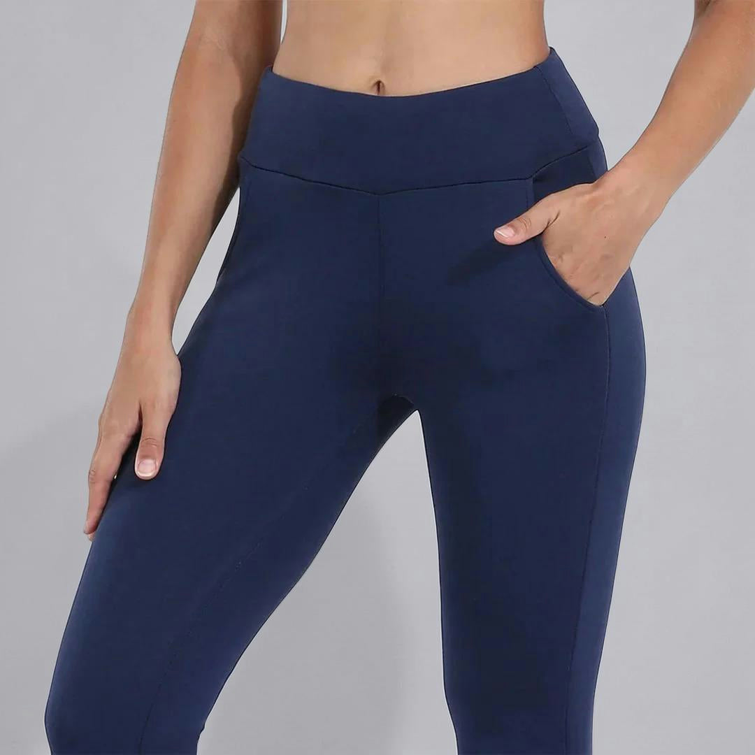 Legging Dames Thermo Legging Hoge Taille Fleece Warm Stretch