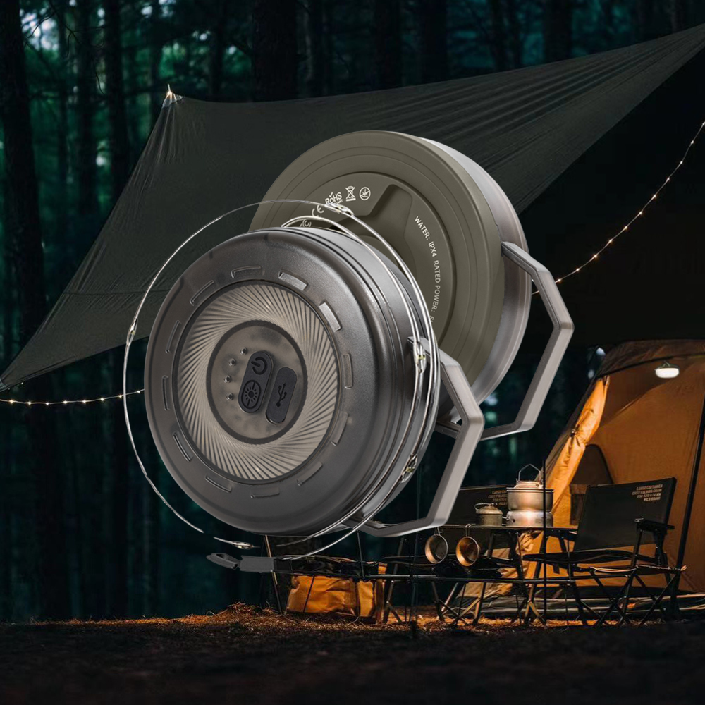 Luci LED Stringa Ricaricabile Esterno Camping ImpermeabileLuci LED Stringa Ricaricabile Esterno Camping Impermeabile