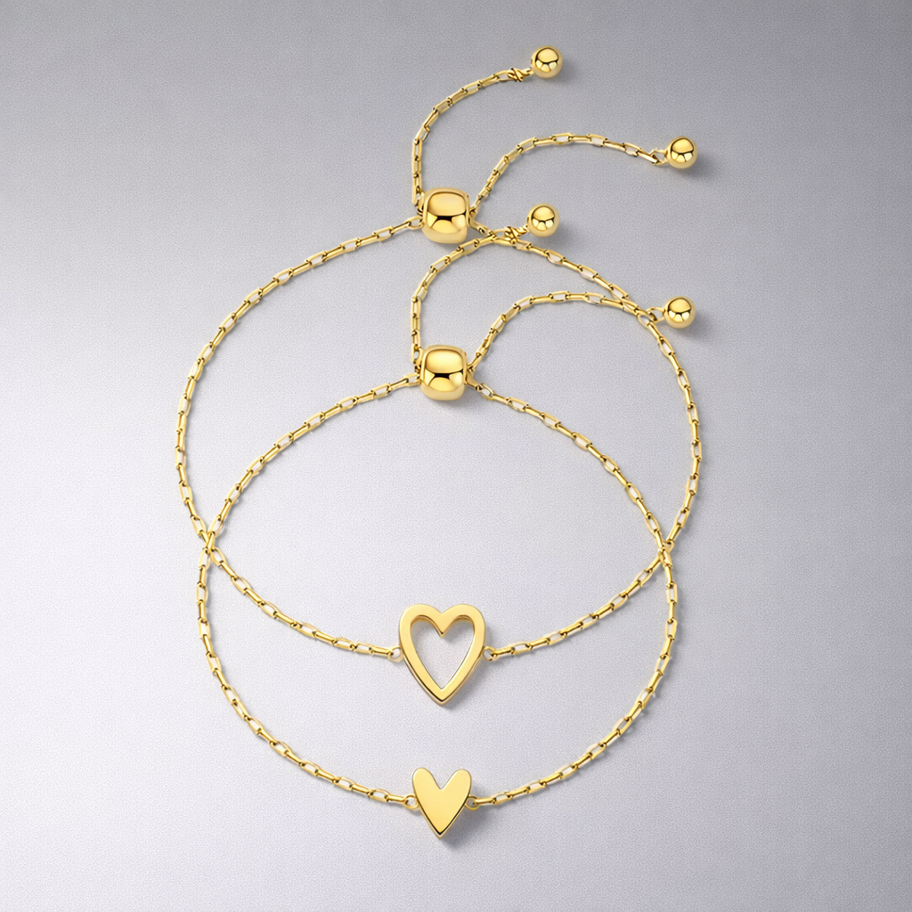 Bracciale Cuore Regolabile Gioiello Regalo