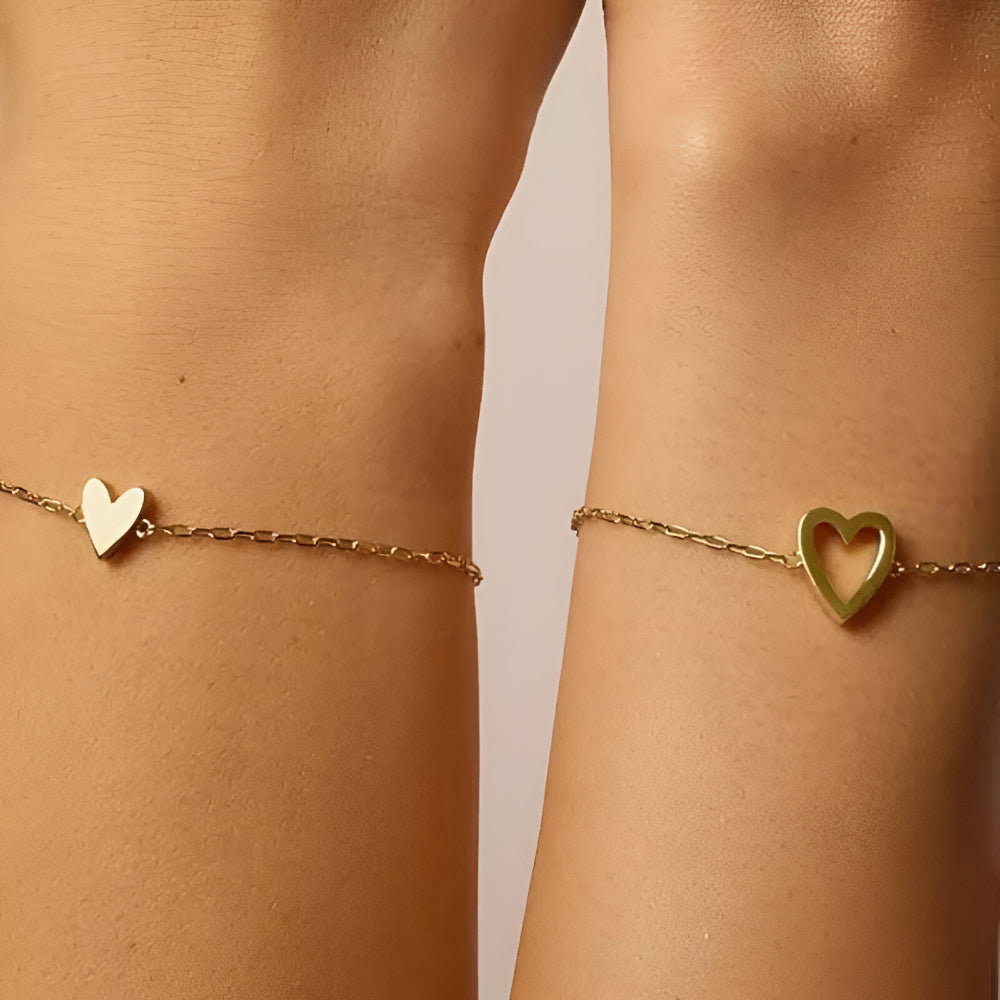 Bracciale Cuore Regolabile Gioiello Regalo