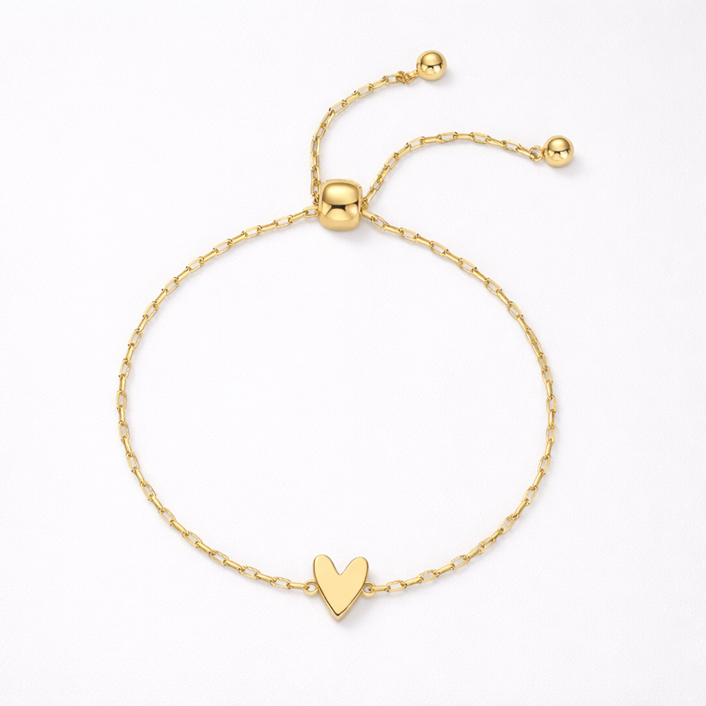 Bracciale Cuore Regolabile Gioiello Regalo