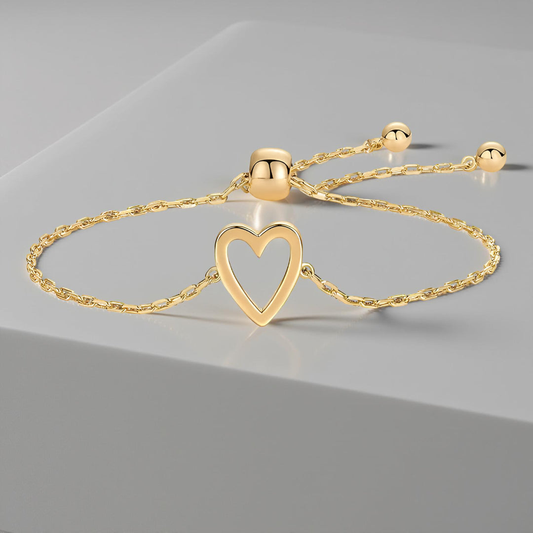 Bracciale Cuore Regolabile Gioiello Regalo