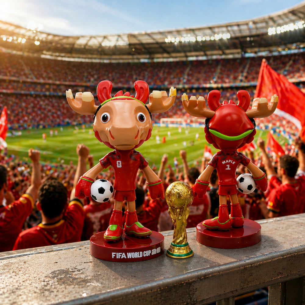 Set di megafoni a forma di personaggi per calcio WK, giocattolo sonoro