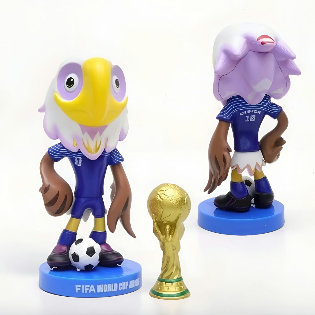 Set di megafoni a forma di personaggi per calcio WK, giocattolo sonoro