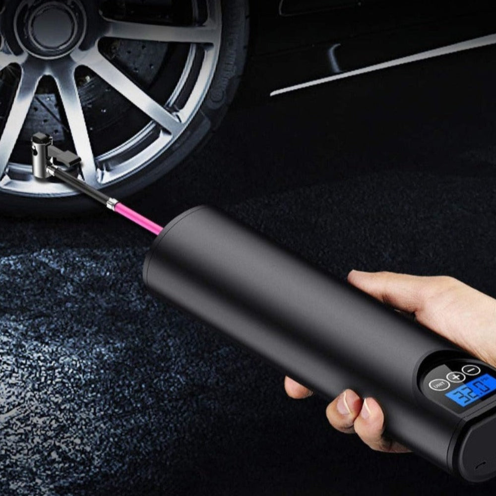Compressore Portatile Elettrico Auto Digitale Gonfiatore Pneumatici