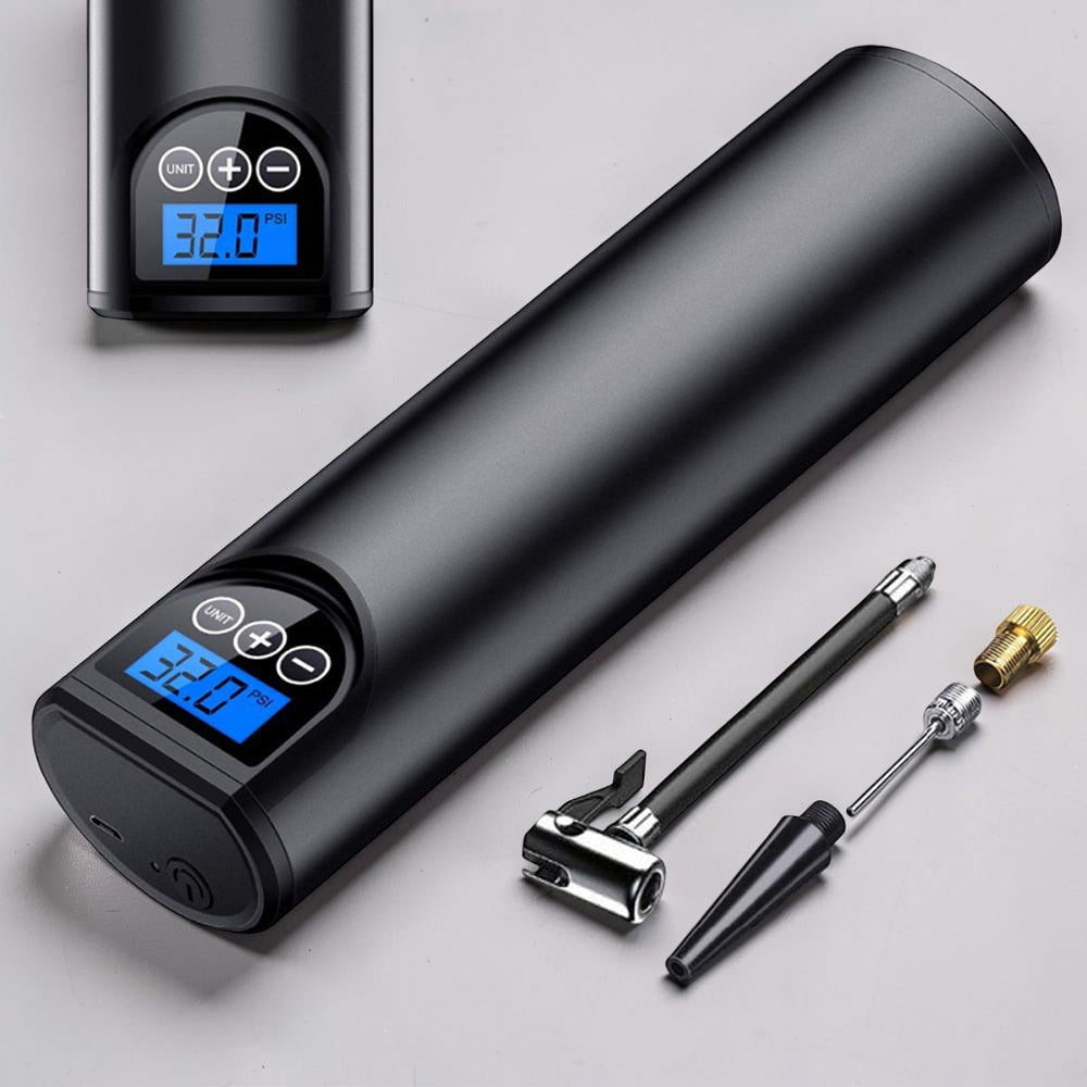 Compressore Portatile Elettrico Auto Digitale Gonfiatore Pneumatici