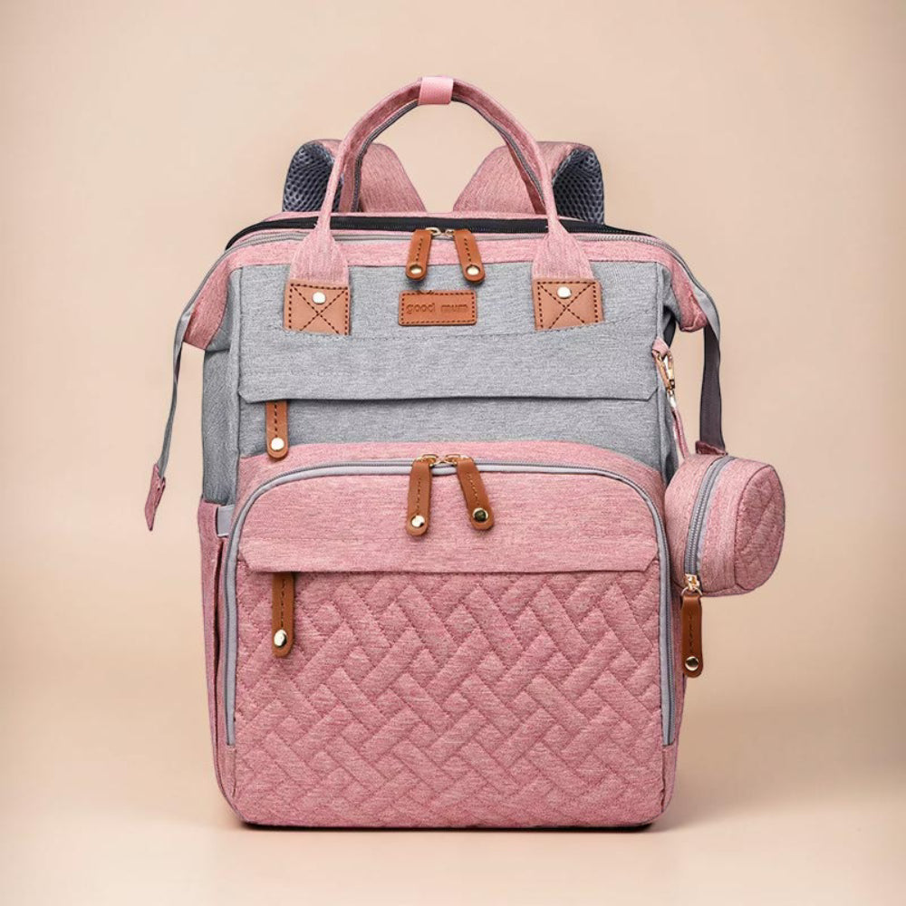 Mochila para Pañales Bolsa de Cuidado para Bebé Plegable