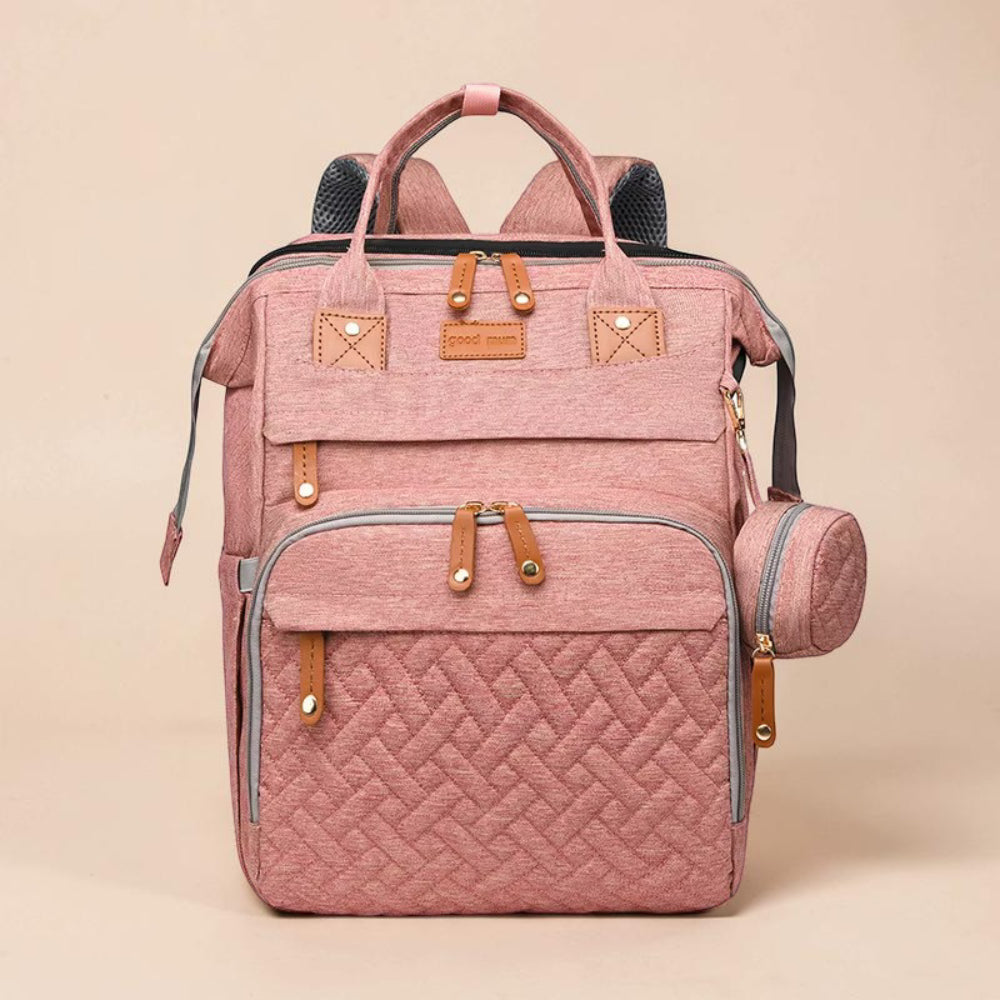 Zaino Fasciatoio Neonato Borsa Cambio Portatile Materassino Pieghevole