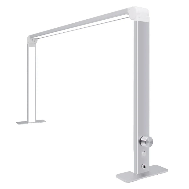 LunaGlow – Lámpara de mesa LED media luna para escritorio e iluminación de estudio de uñas