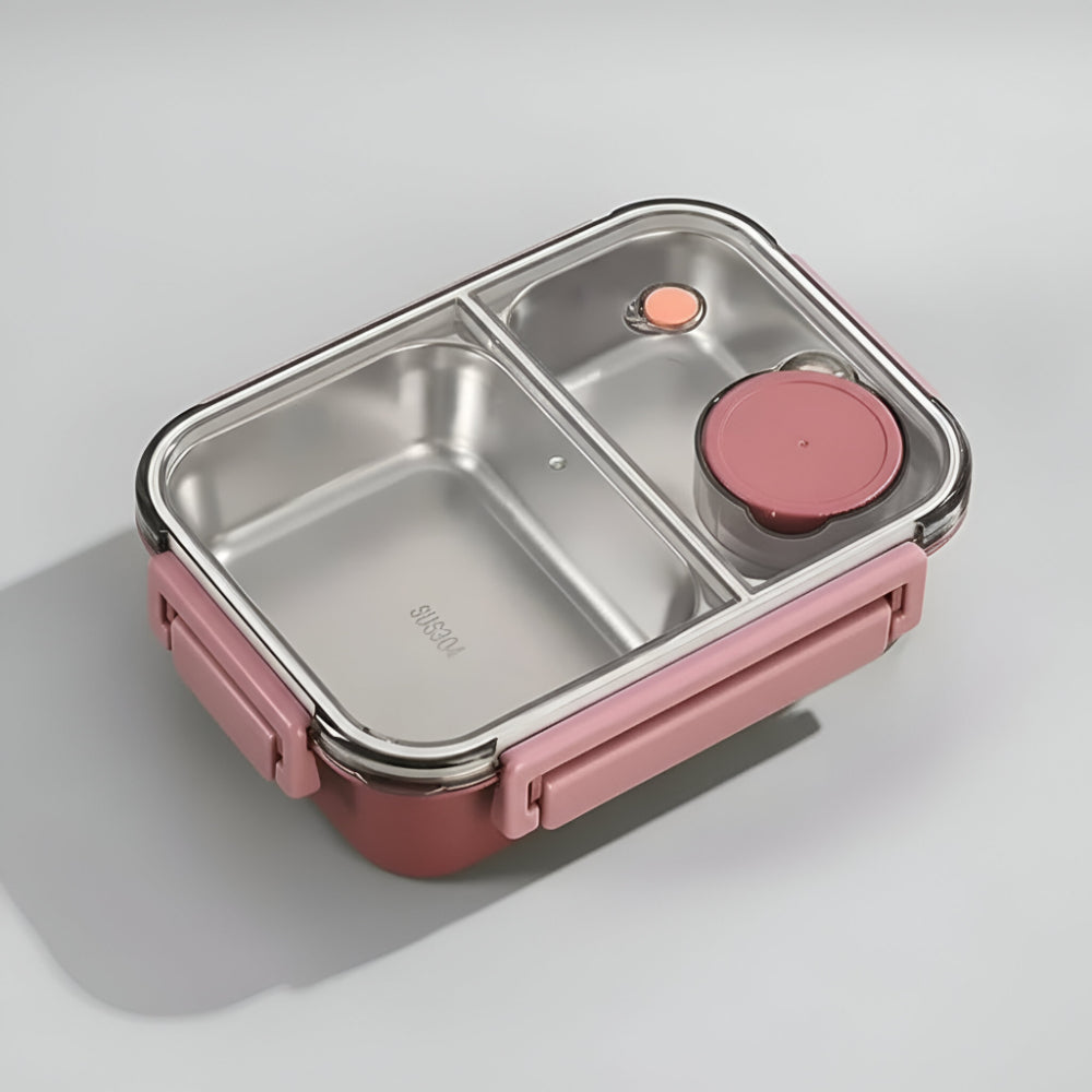 Walking Lunchbox Bento Box Leakproof Insulated Meal Box Compartments