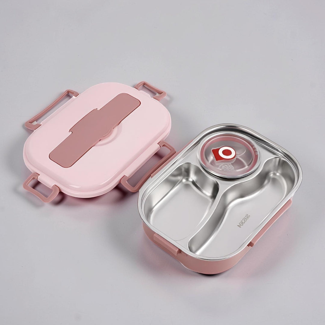 Lunchbox Bento Termica in Acciaio Inossidabile Senza Perdite per Passeggiate