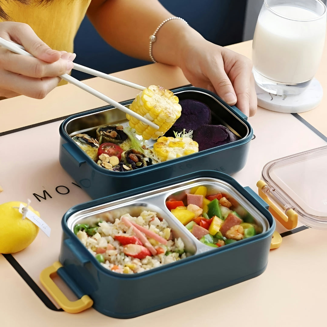 Lunchbox Thermos Geisoleerd Lekvrij Draagbaar Maaltijd Bewaren
