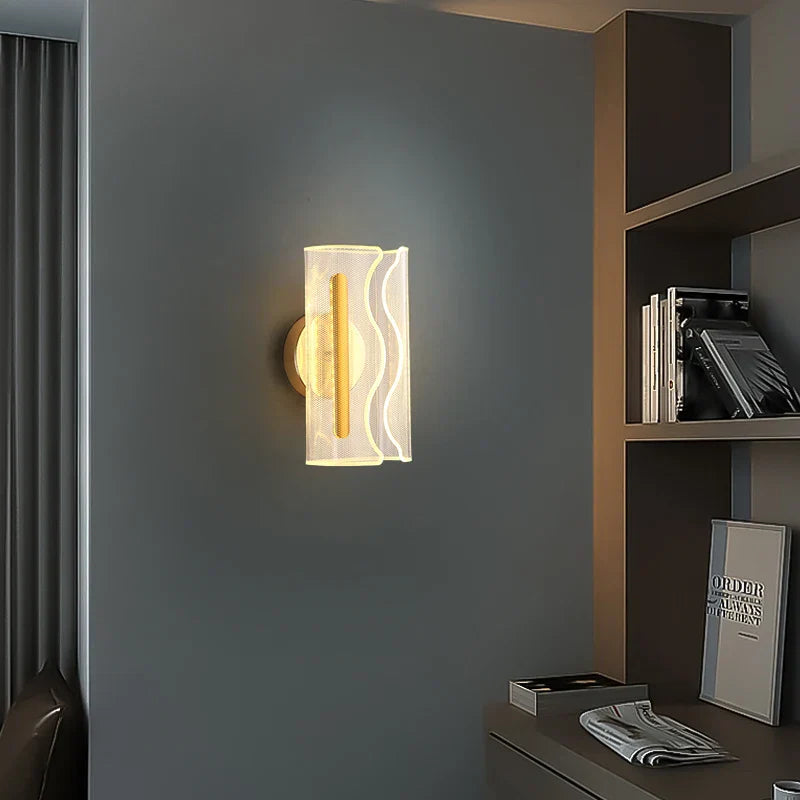 AuroraScand - Lampada da parete LED scandinava