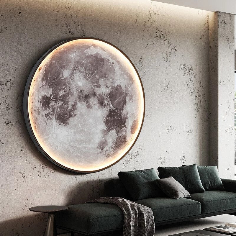 LunarGlow - Lámpara lunar mágica para dormitorios y salas de estar