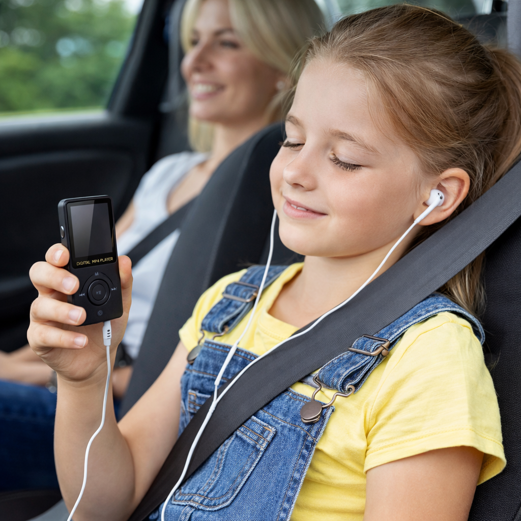 MP3 Speler Koptelefoon Kinderen Digitaal Vermaak Zonder Internet