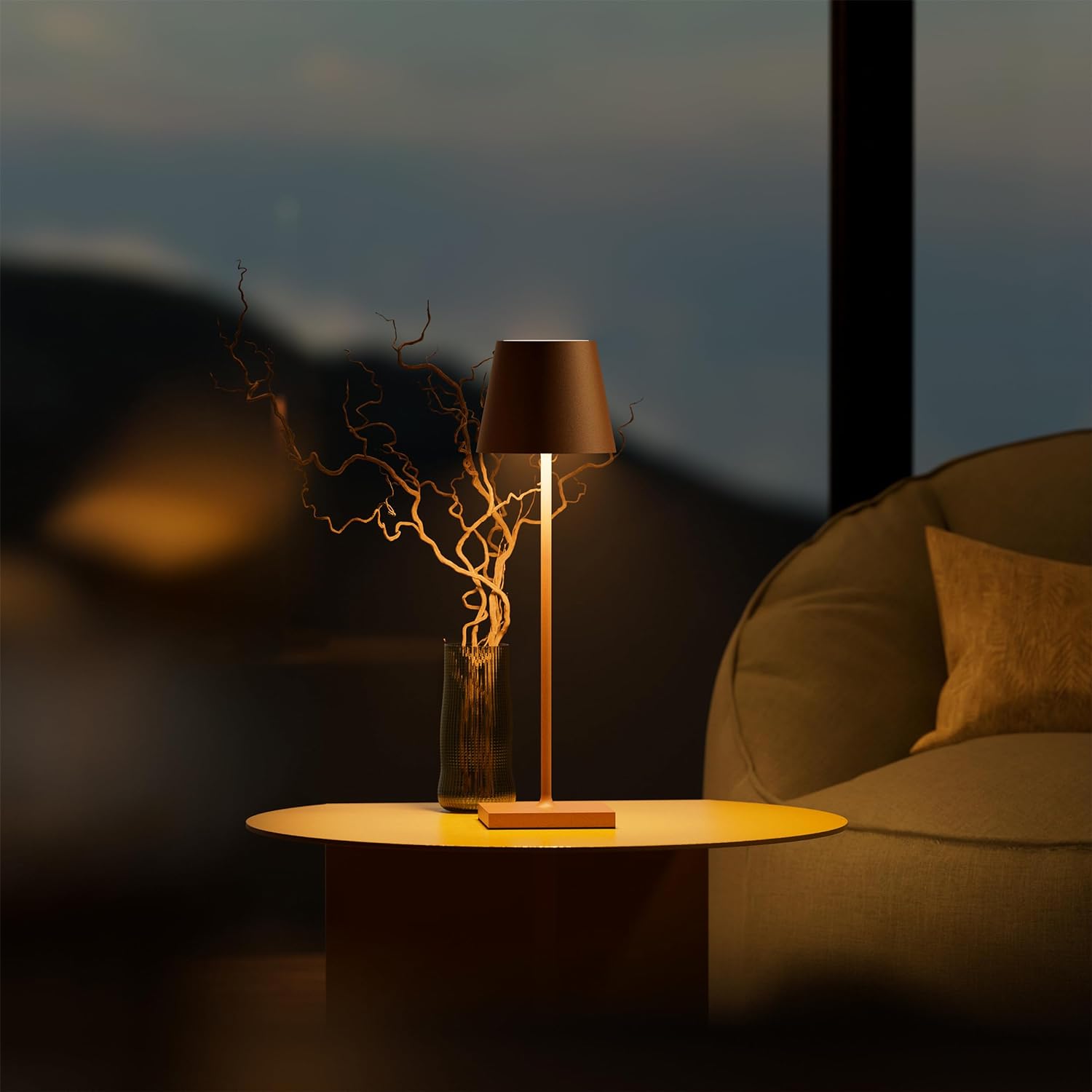 Lampada da tavolo Hoge dimmerabile