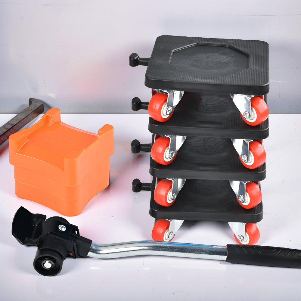 Set di spostamento mobili con ruote per trasporto pesante