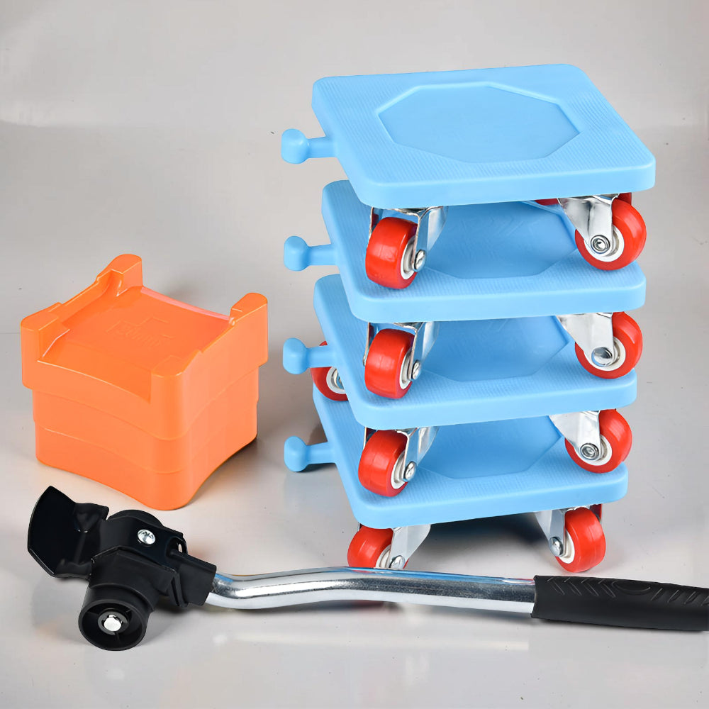 Conjunto de Rodas para Mover Móveis Transporte Pesado