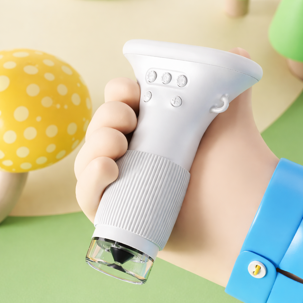Microscopio per Bambini Mini Microscopio Ingrandimento Giocattolo Educativo