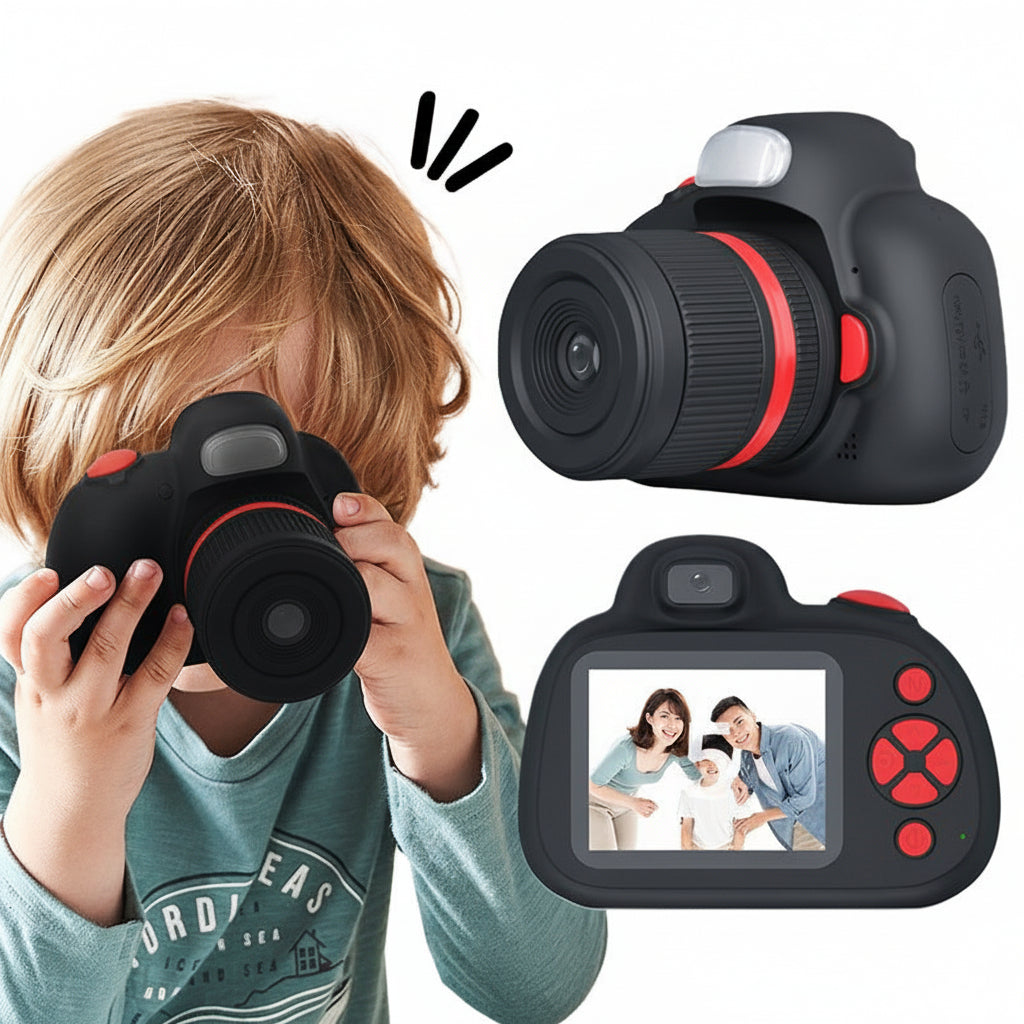 Digital Camera Children Mini Photographer Dual Lenses