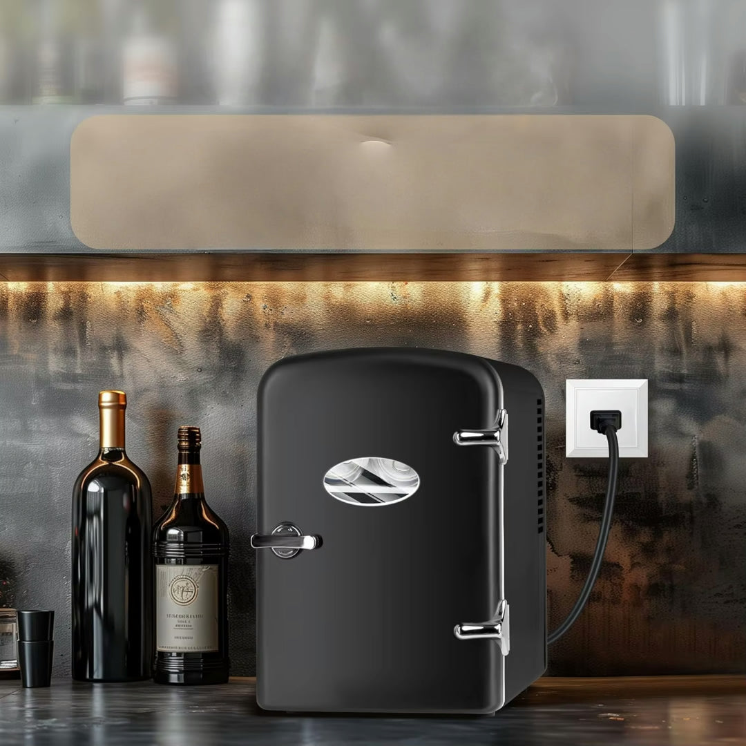 Mini frigorifero portatile per bevande e snack