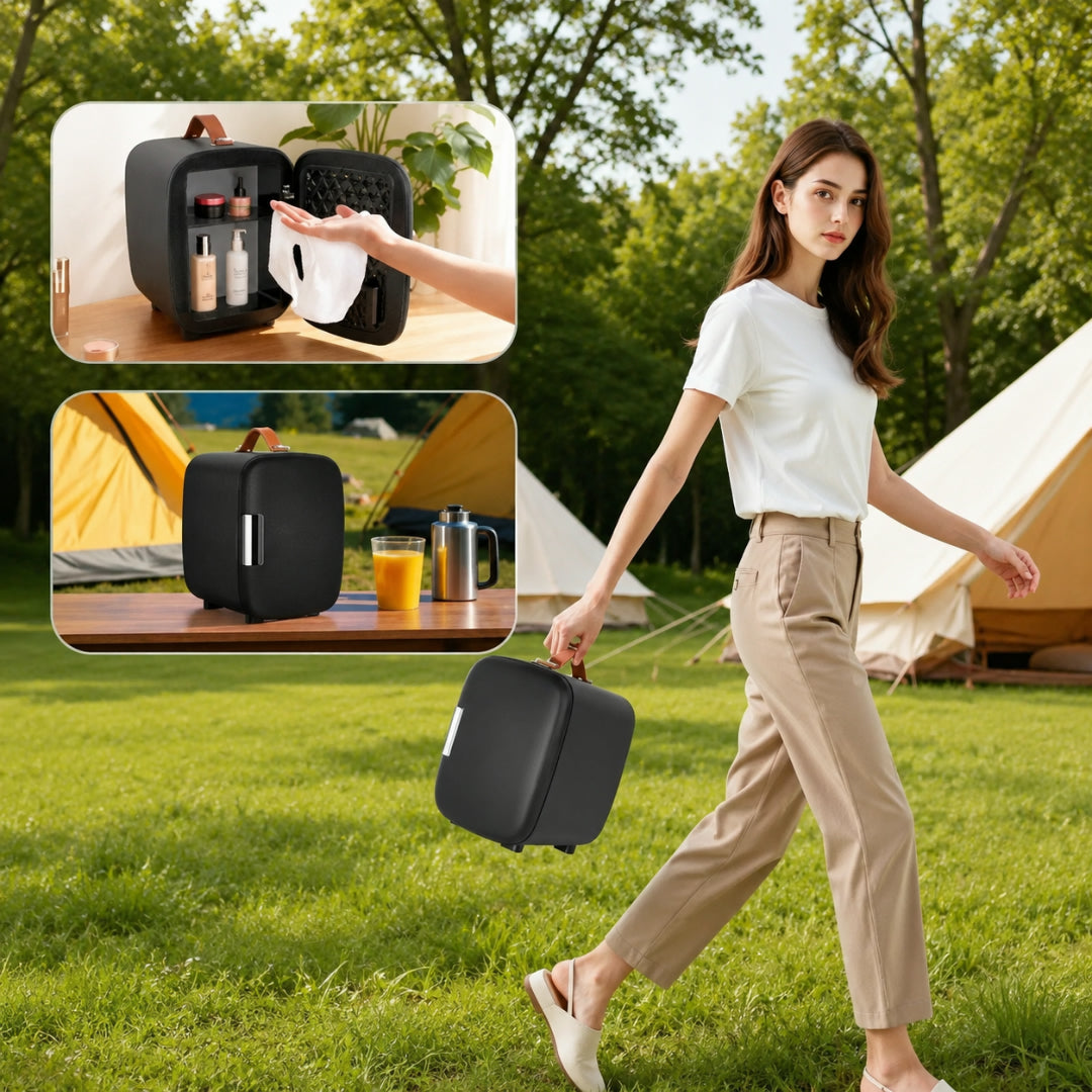 Mini frigorifero portatile compatto con raffreddamento