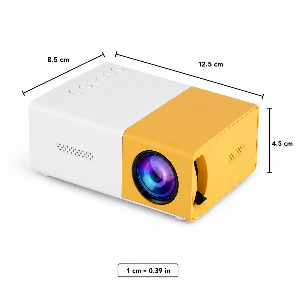 Mini Portable Projector 1080p Cinema HDMI Compact LED
