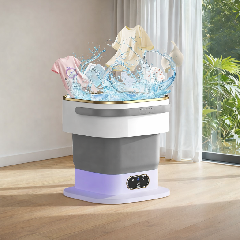 Mini Wasmachine Draagbaar Opvouwbaar Compact Reis Camping