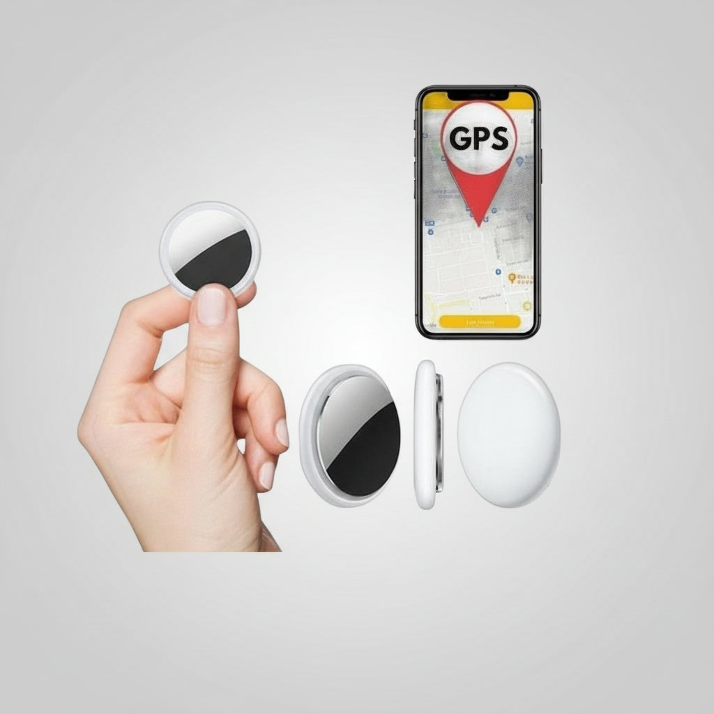 Mini GPS Tracker Coin-Sized Bluetooth Smart Finder for Valuables 1