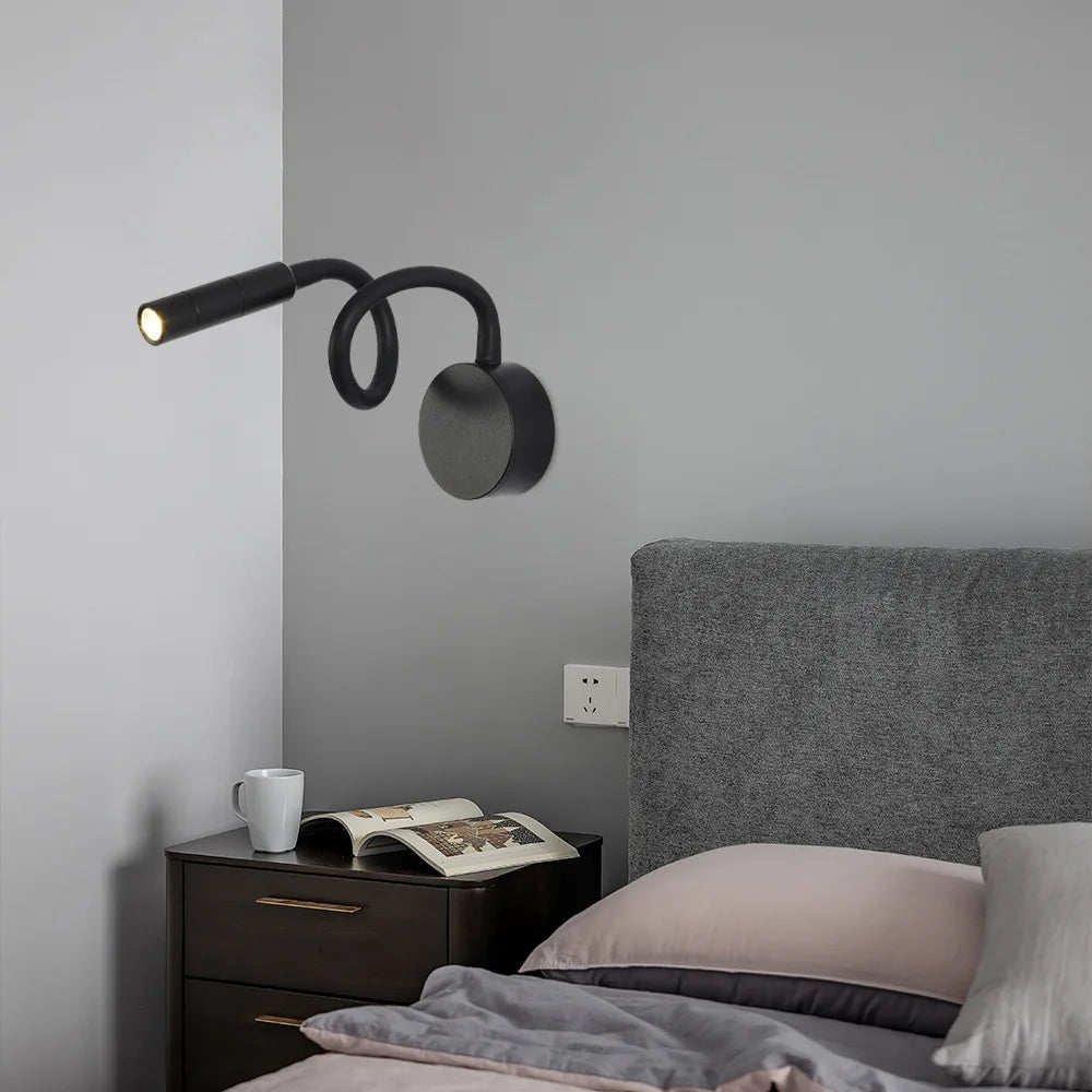 SleekGlow - Minimalist Reading Wall Lamp